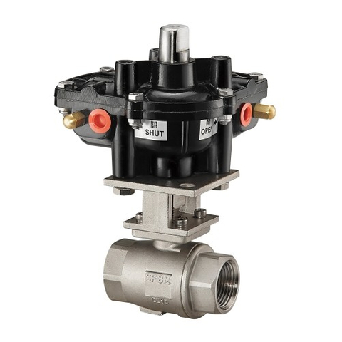 CF8M 氣動式球閥