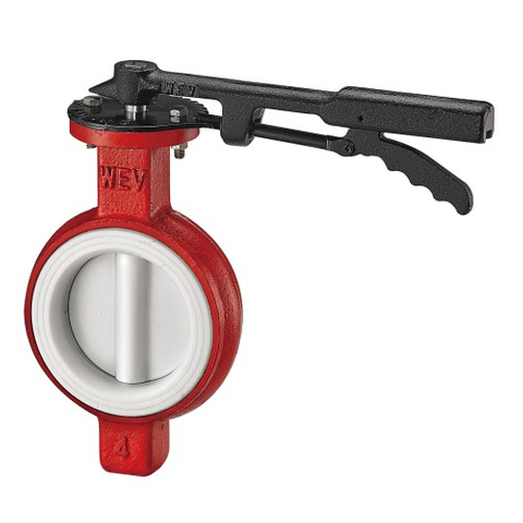 4"手動式超薄型蝴蝶閥