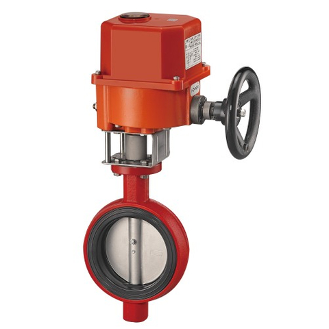 電動式超薄型蝴蝶閥